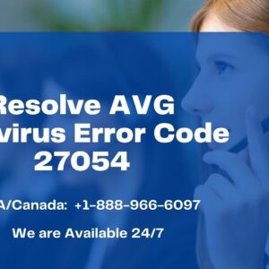 What Are the Easiest Steps to Fix AVG Antivirus Error Code 27054?